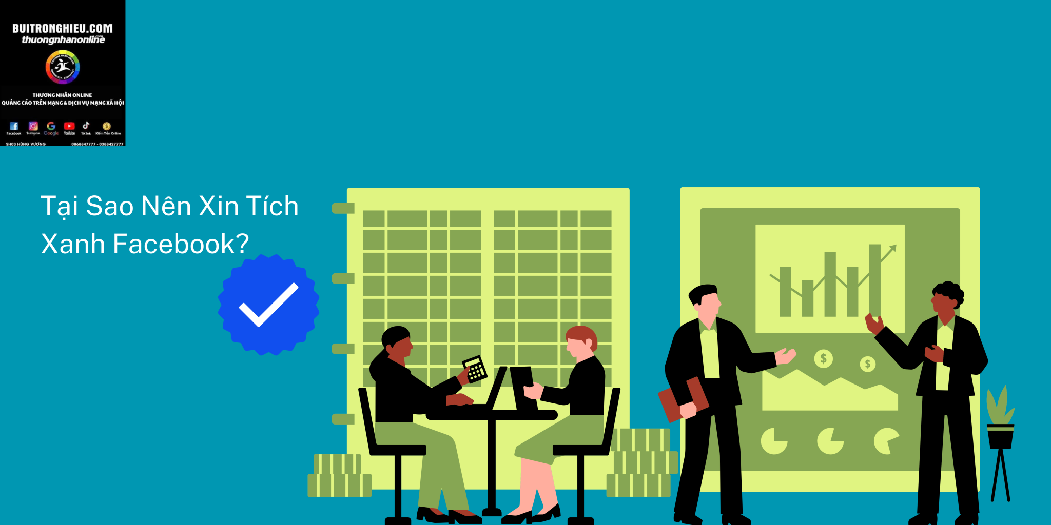 dịch vụ làm tích xanh facebook tại phú yên