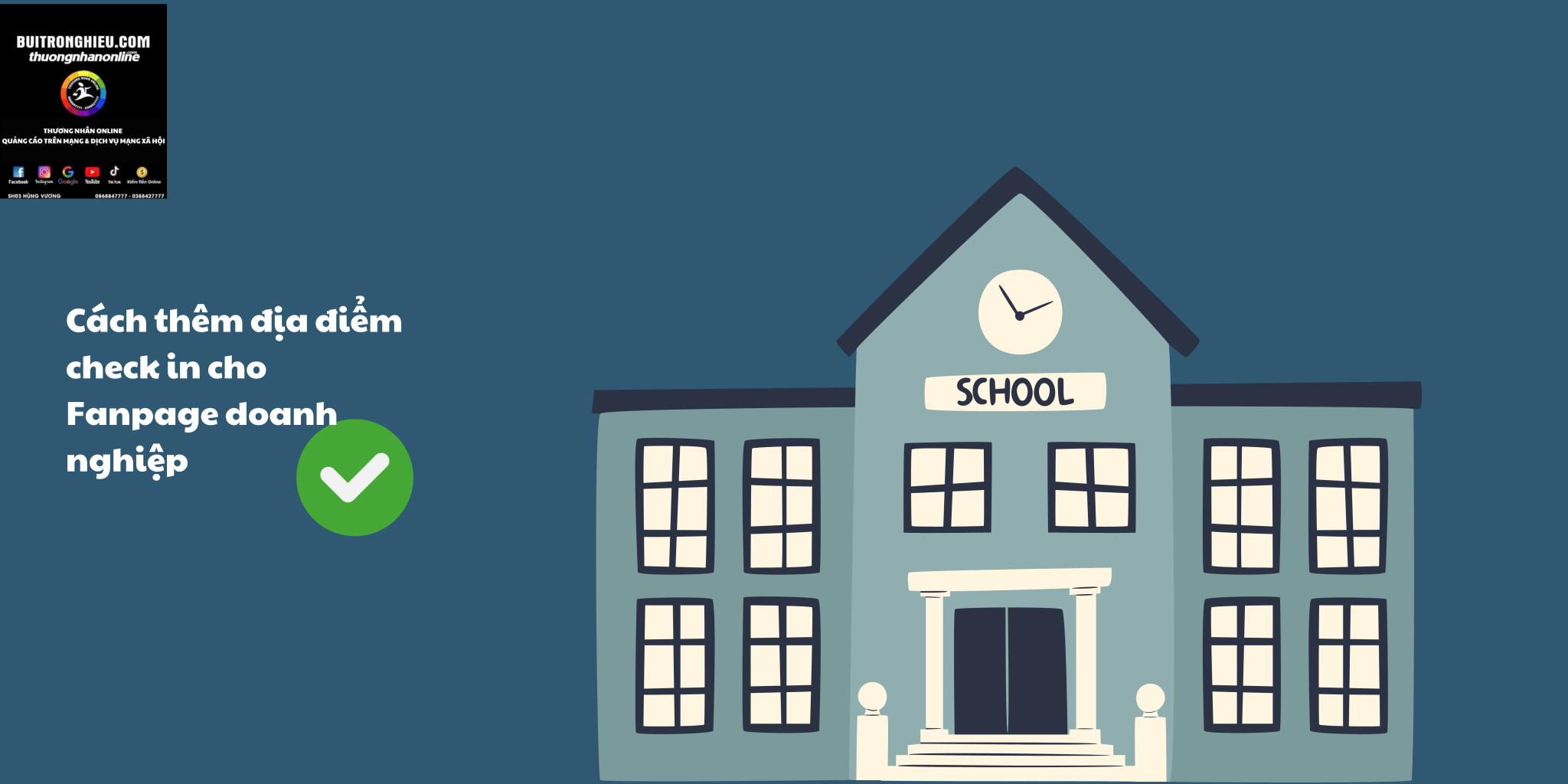 thêm địa điểm check in trên Facebook