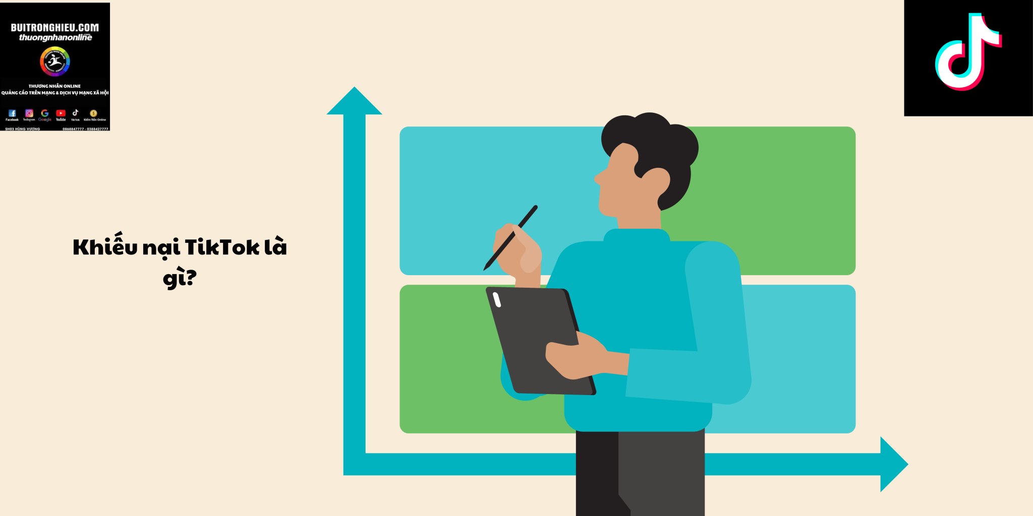 khiếu nại tiktok