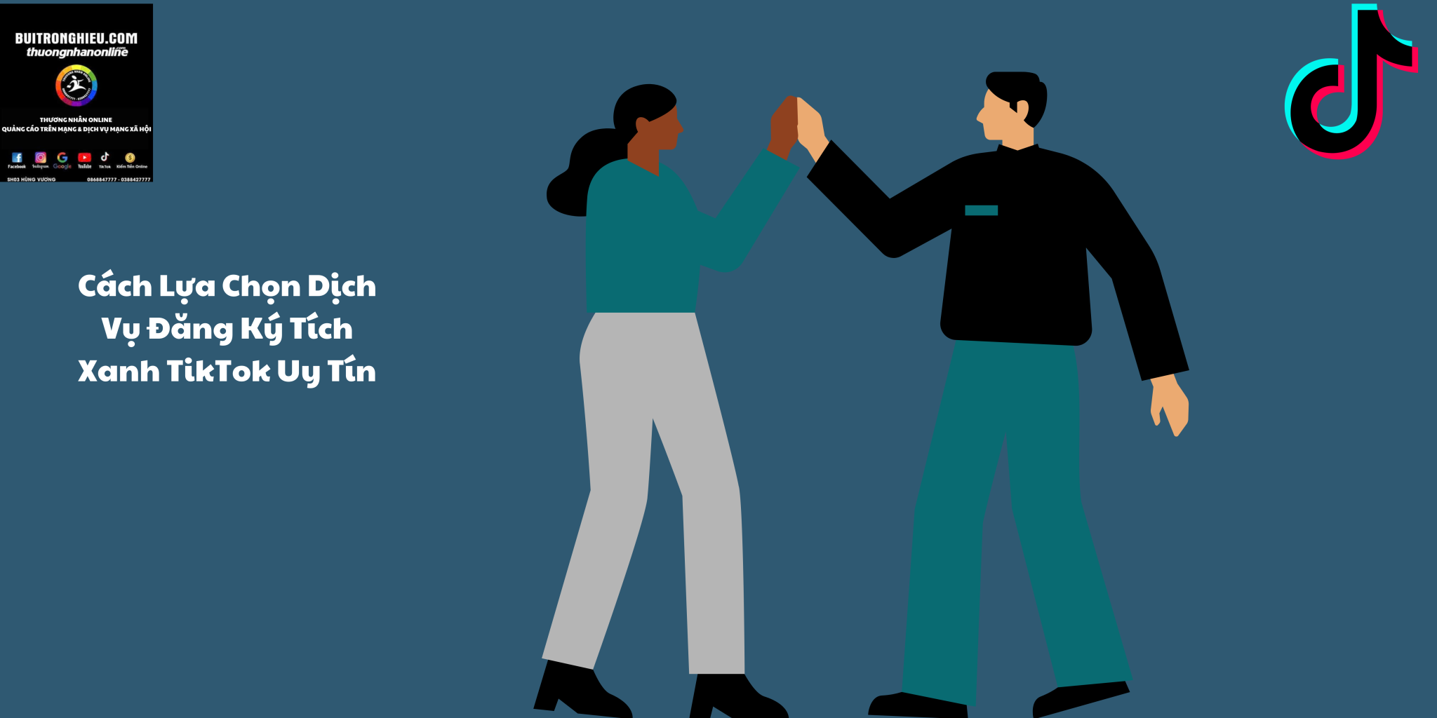 đăng ký tích xanh tiktok nhanh chóng