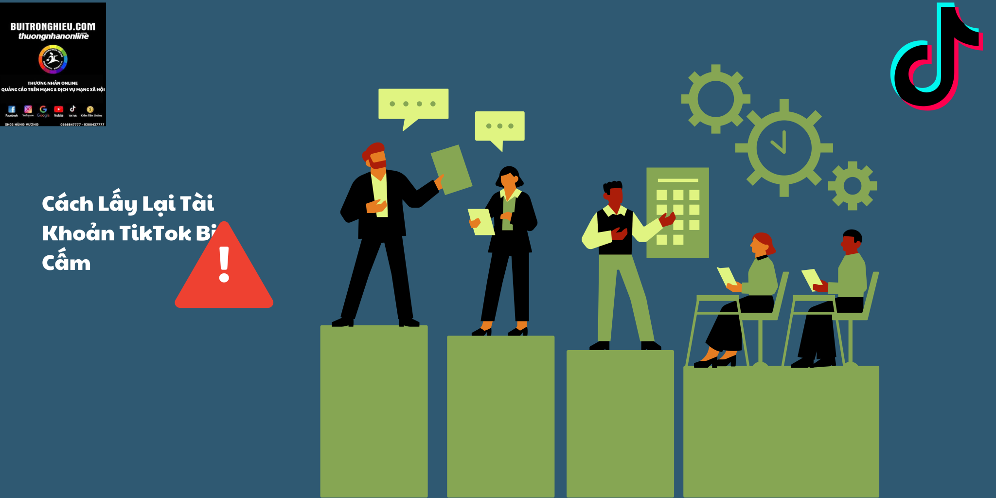 cách lấy lại tài khoản tiktok cấm