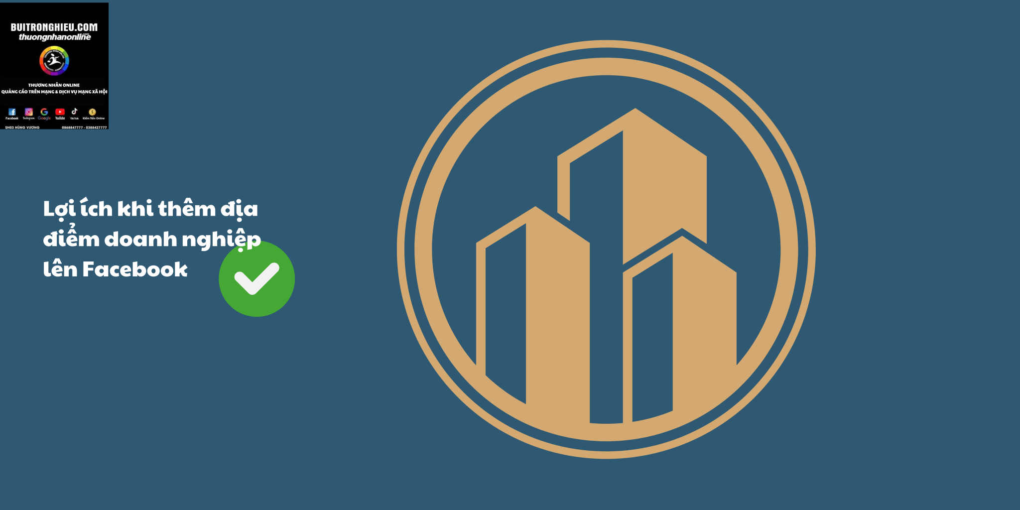 thêm địa điểm doanh nghiệp lên Facebook