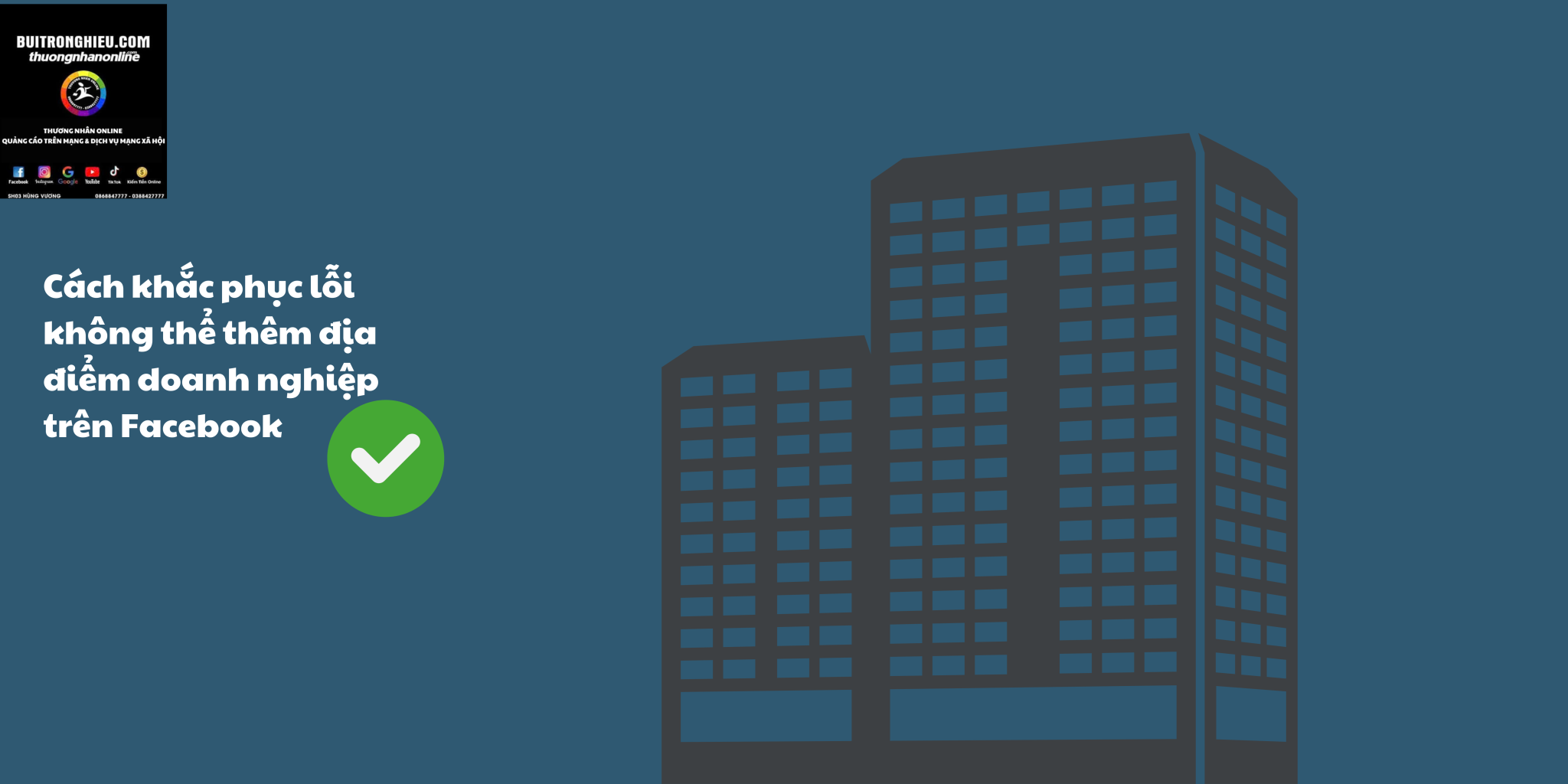 cách thêm địa điểm doanh nghiệp lên Facebook