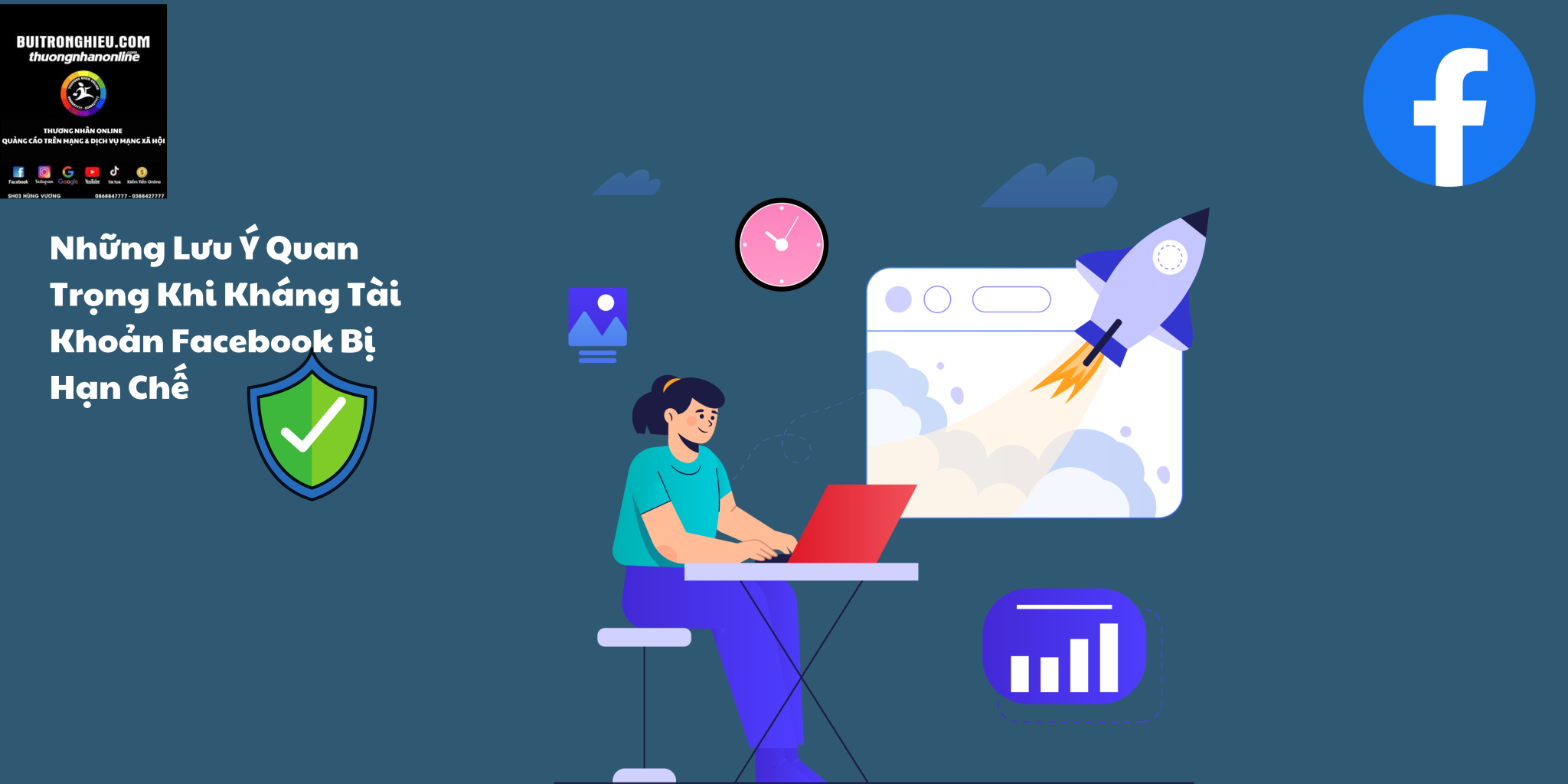 hướng dẫn kháng tài khoản fb bị hạn chế