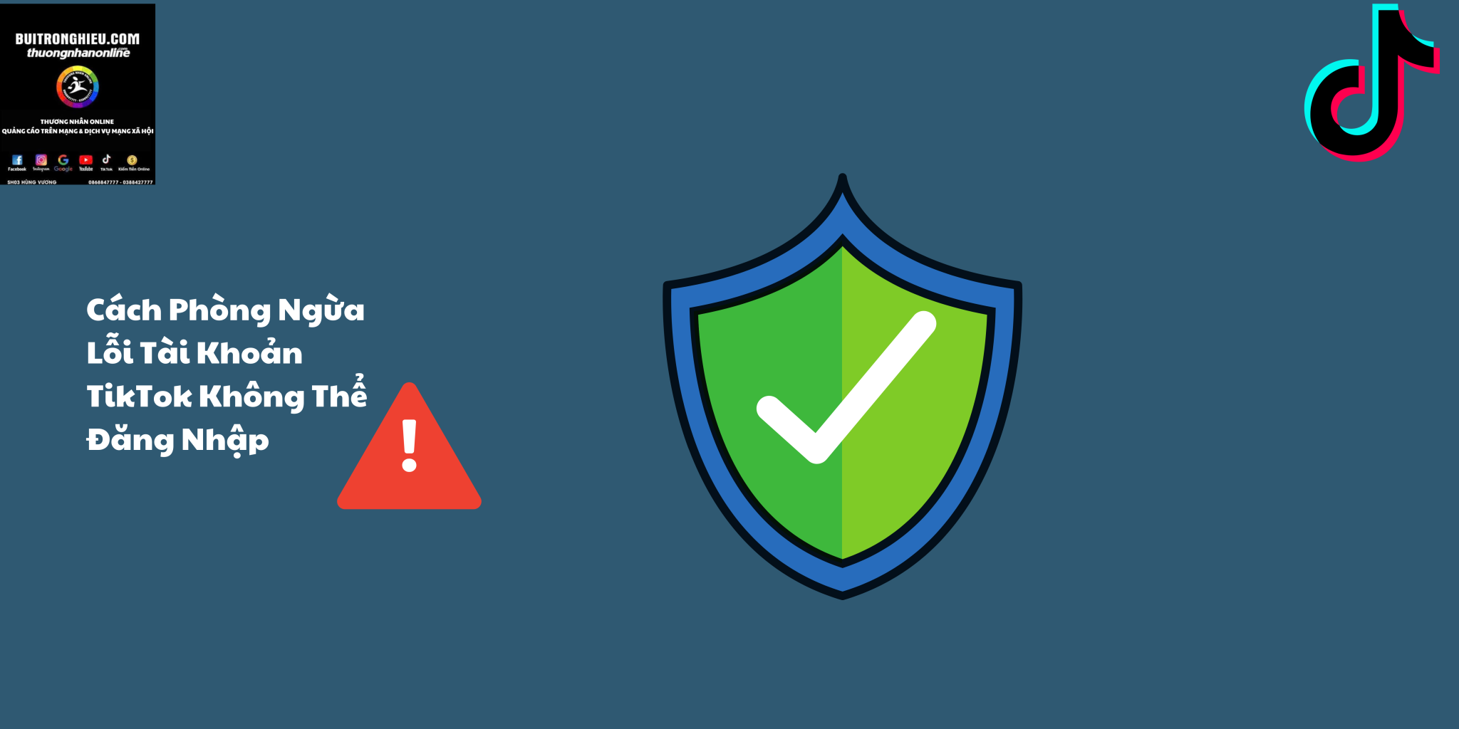 phòng tài khoản tiktok không thể đăng nhập