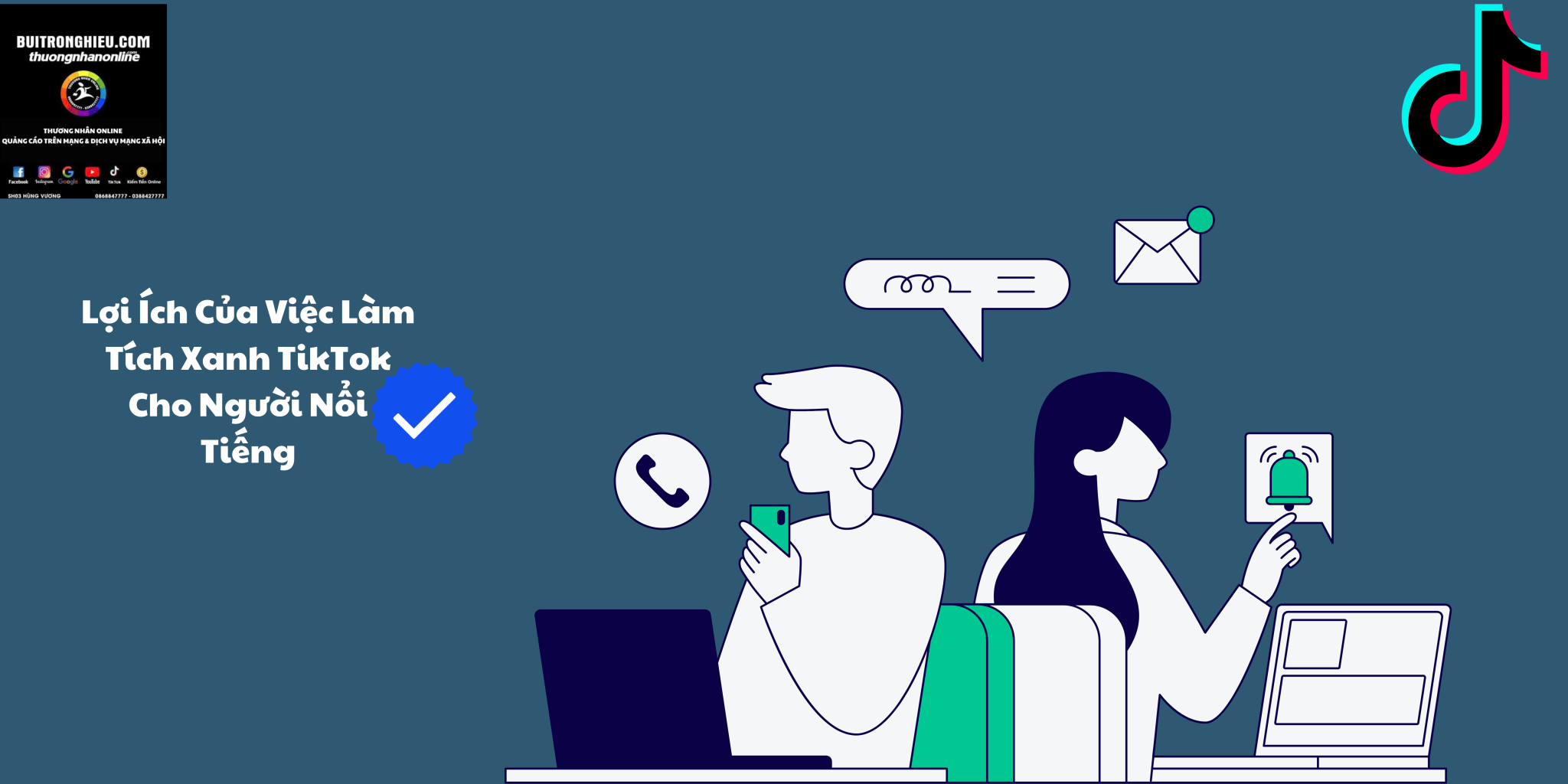 tích xanh tiktok cho người nổi tiếng