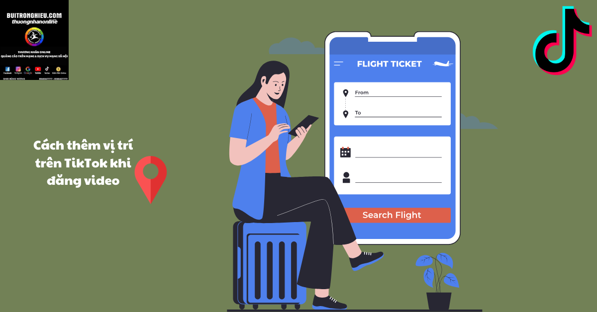 hương dẫn thêm vị trí vào tiktok đơn giản