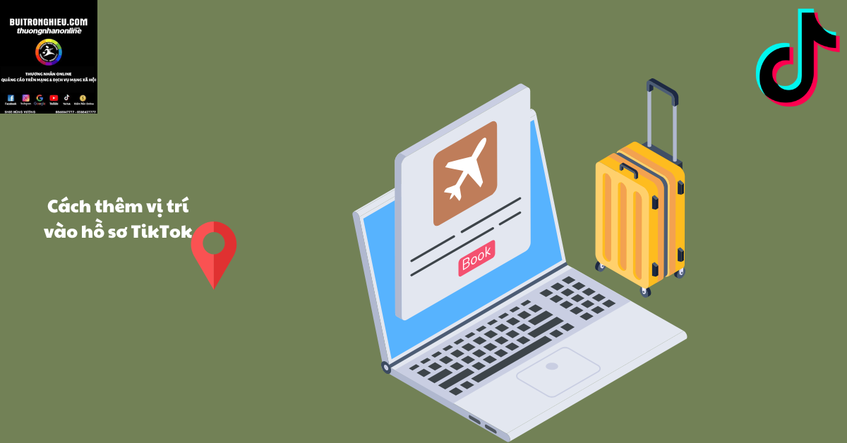 cách thêm vị trí vào tiktok