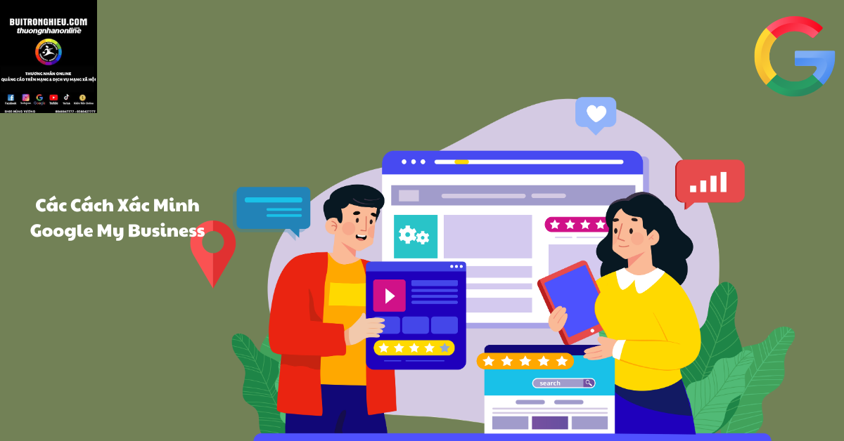 xác minh google my business