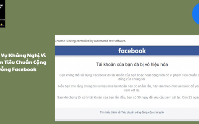 Dịch Vụ Kháng Nghị Vi Phạm Tiêu Chuẩn Cộng Đồng Facebook