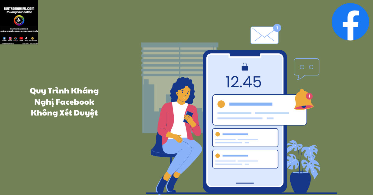 dịch vụ kháng nghị facebook không được xét duyệt