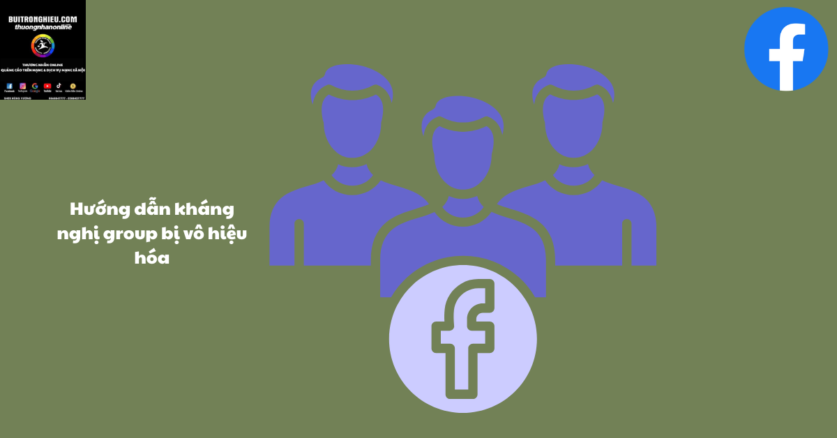 kháng nghị group bị vô hiệu hóa