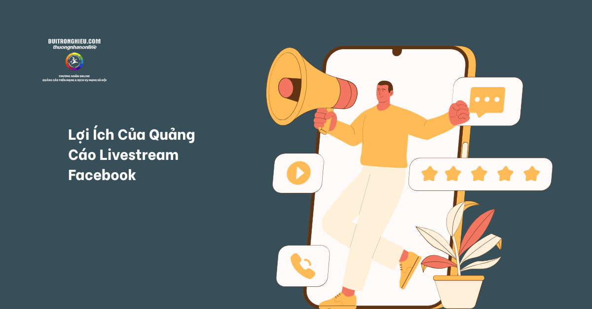 quảng cáo live facebook