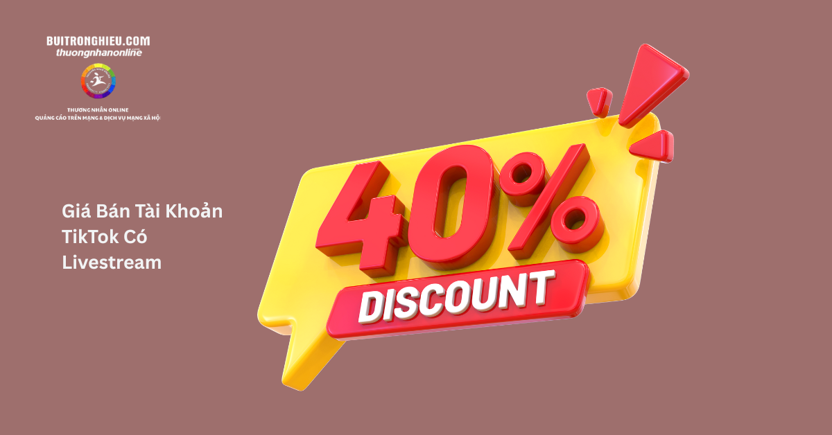bán tài khoản livstream tiktok uy tín