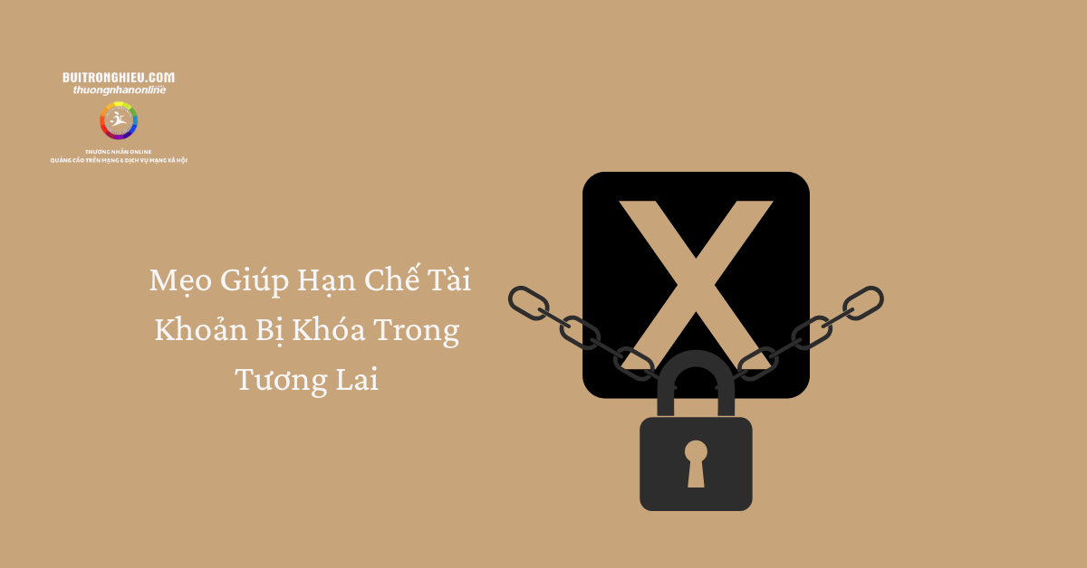 cách mở khóa tài khoản x