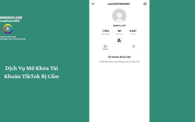 Dịch Vụ Mở Khóa Tài Khoản TikTok Bị Cấm – Uy Tín, Nhanh Chóng