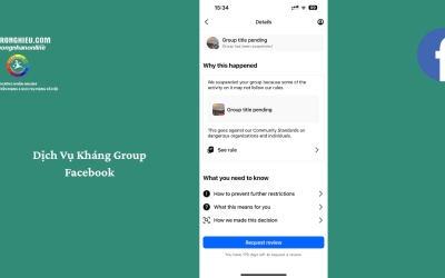 Dịch Vụ Kháng Group Facebook Uy Tín – Cam Kết Thành Công Cao
