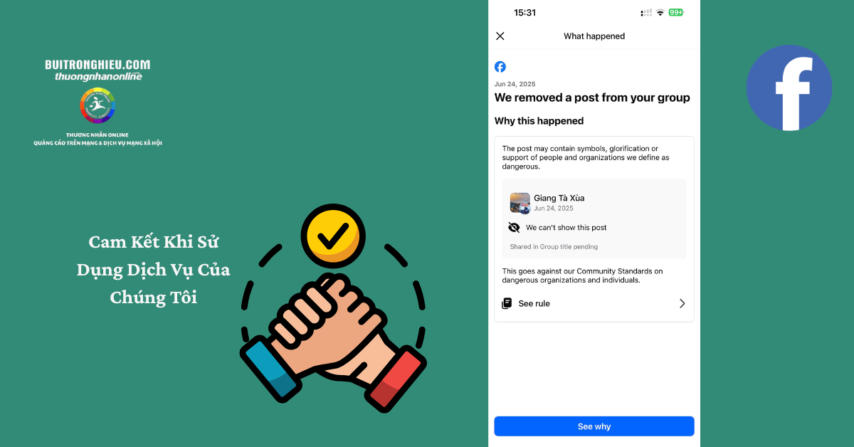 dịch vụ xóa nhóm facebook bảo mật
