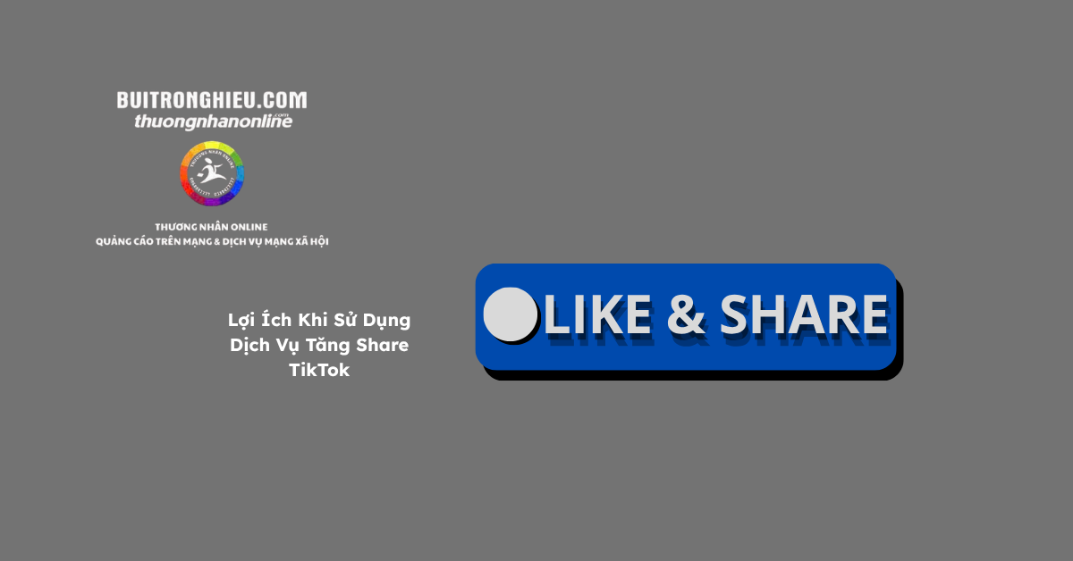 dịch vụ tăng share tiktok