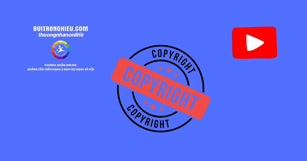 xóa video vi phạm bản quyền trên youtube