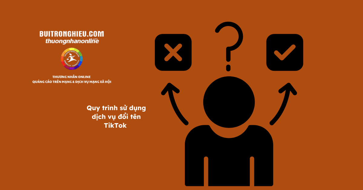 dịch vụ đổi tên tiktok uy tín