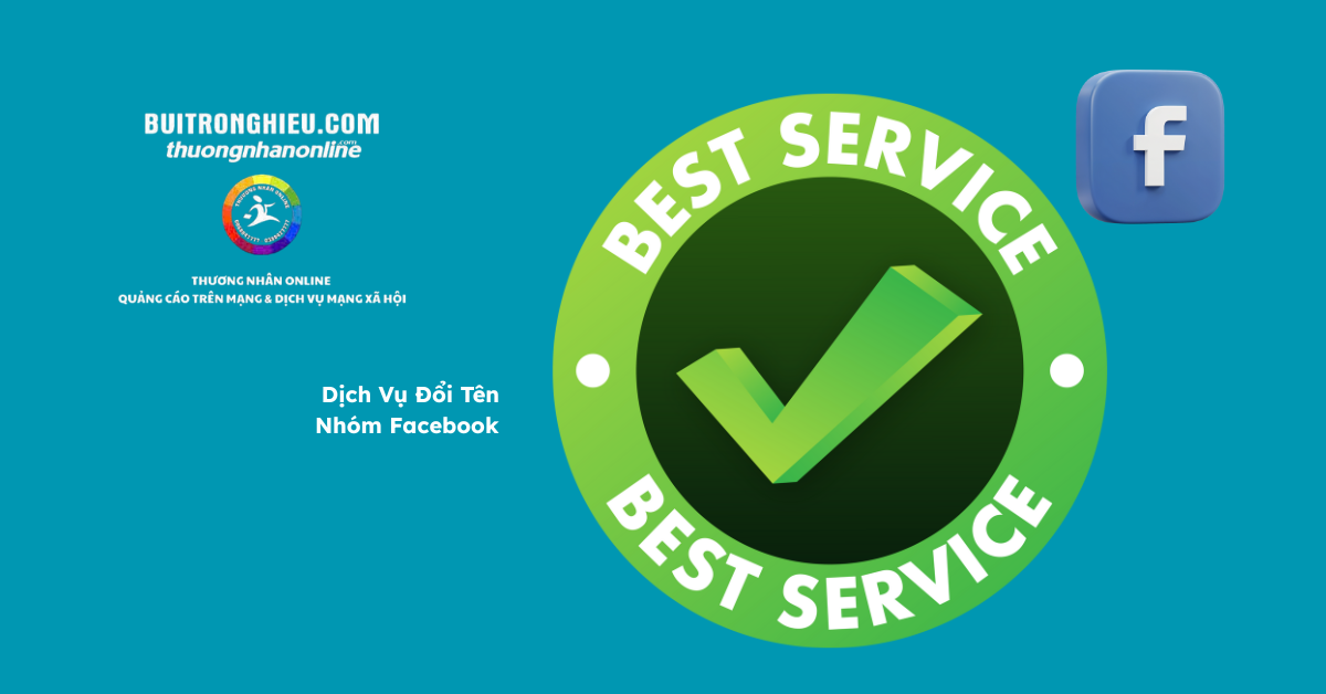 dịch vụ đổi tên nhóm facebook