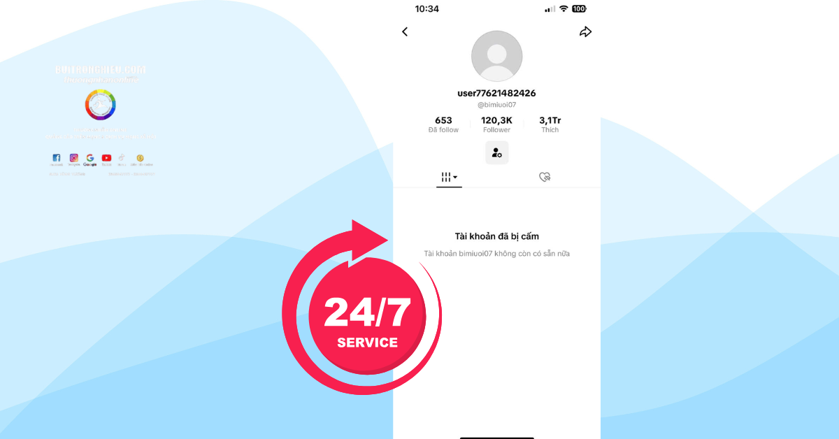 dịch vụ mở khóa tài khoản tiktok bị cấm nhanh chóng