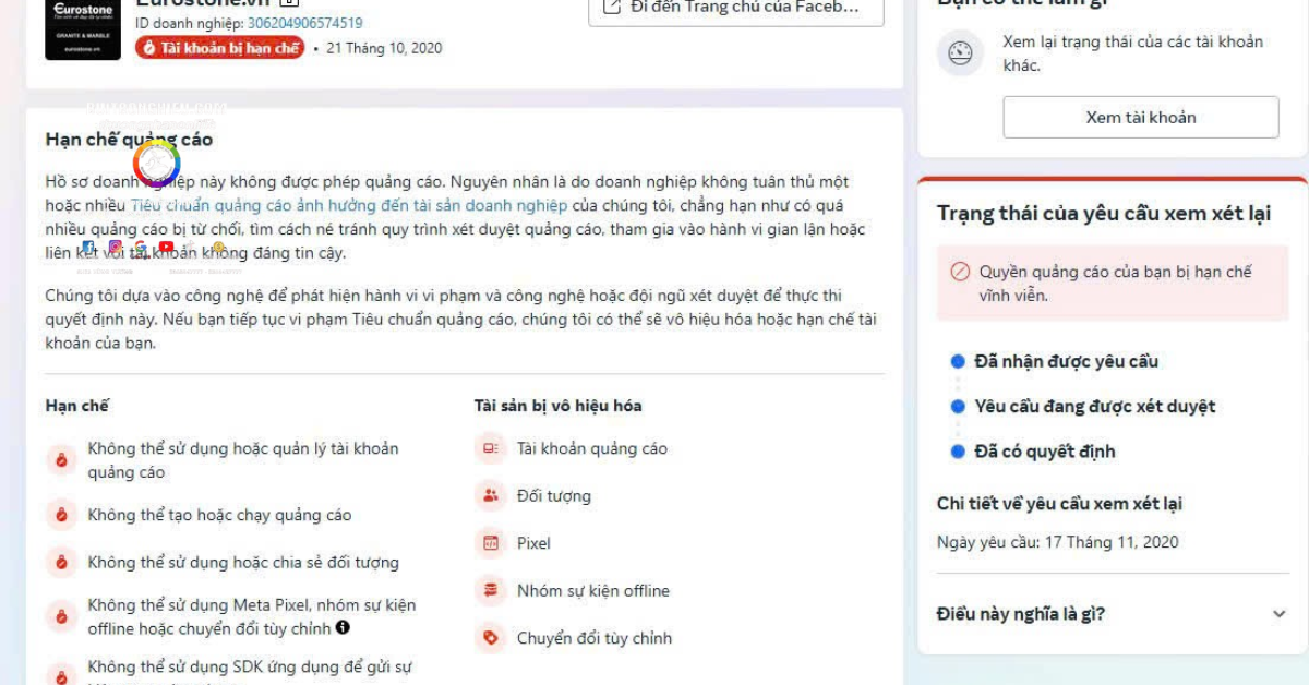 cách gỡ Fanpage ra khỏi Business Manager