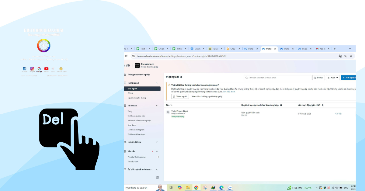 cách xóa Fanpage khỏi Business Manager nhanh chóng