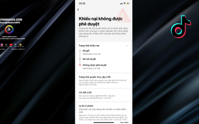 Dịch Vụ Kháng Live TikTok Bị Đình Chỉ – Uy Tín, Hiệu Quả 100%
