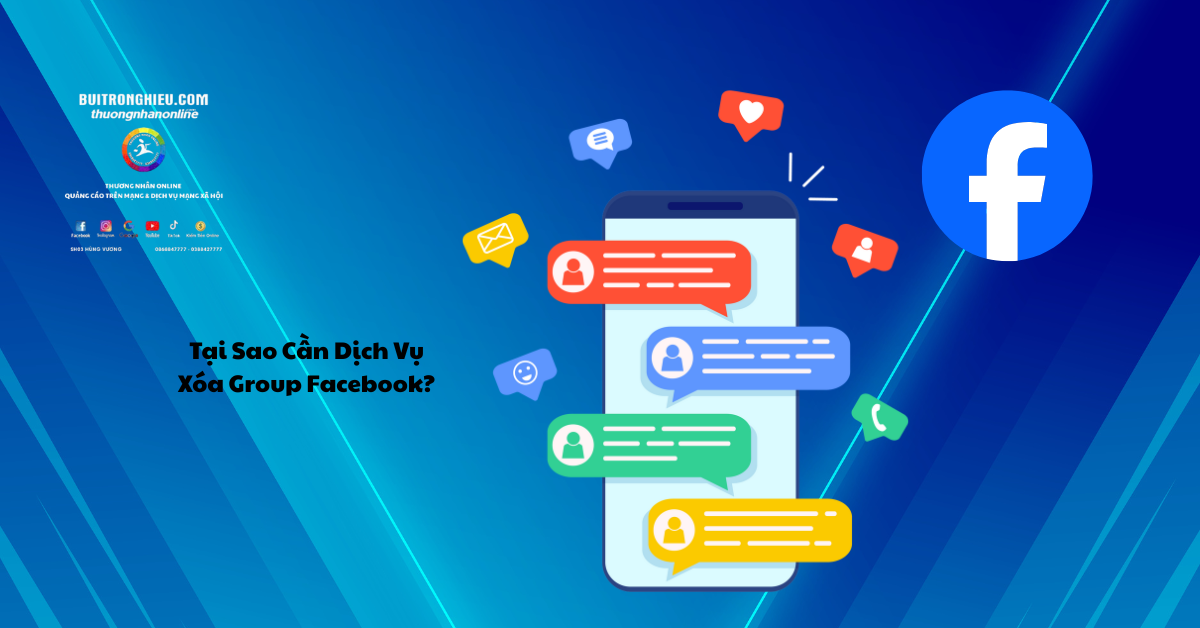 dịch vụ xóa group facebook uy tín
