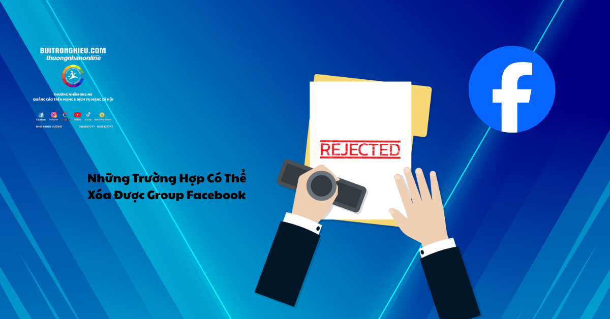 dịch vụ xóa group facebook nhanh chóng