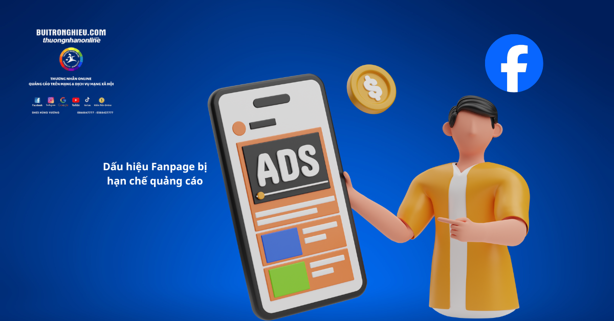 dịch vụ gỡ fanpage bị hạn chế quảng cáo uy tín