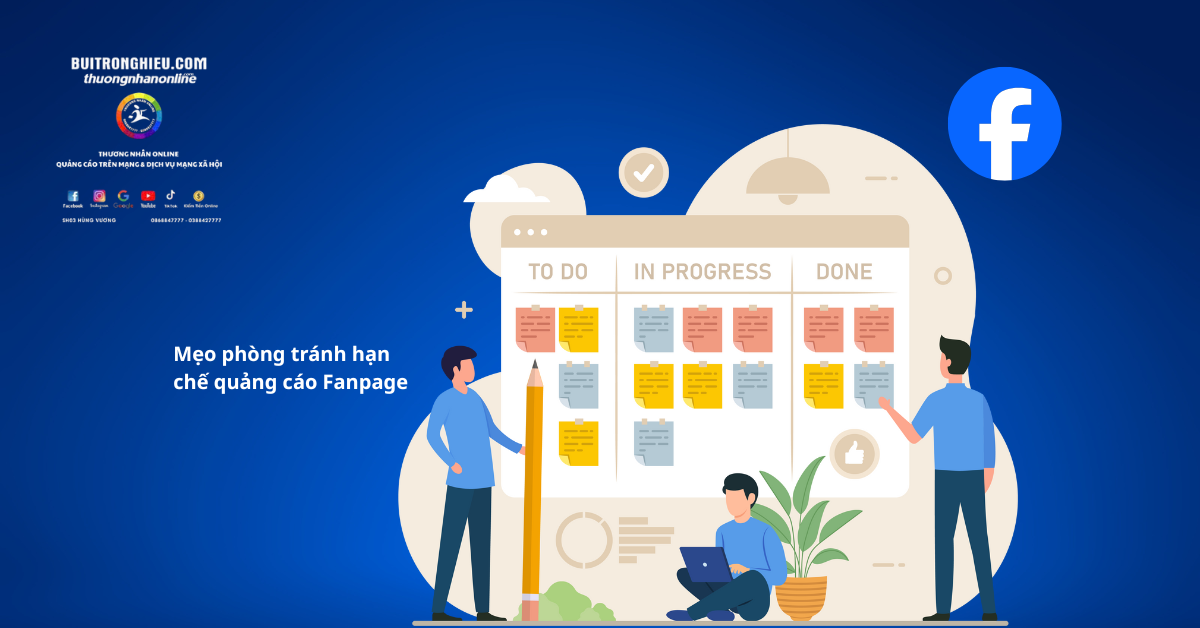 nguyên nhân hạn chế quảng cáo Fanpage Facebook