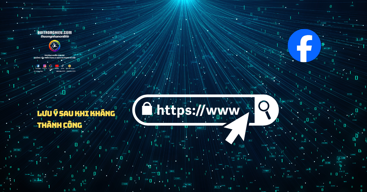 cách kháng cáo url facebook