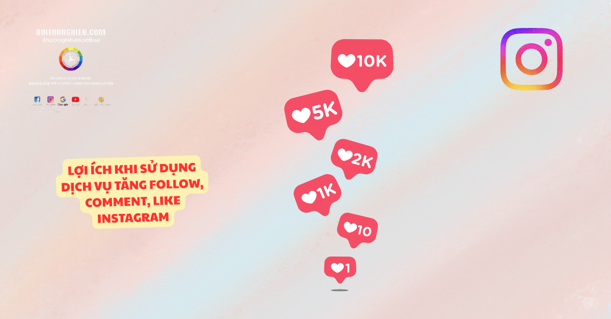 tăng follow, comment, like instagram
