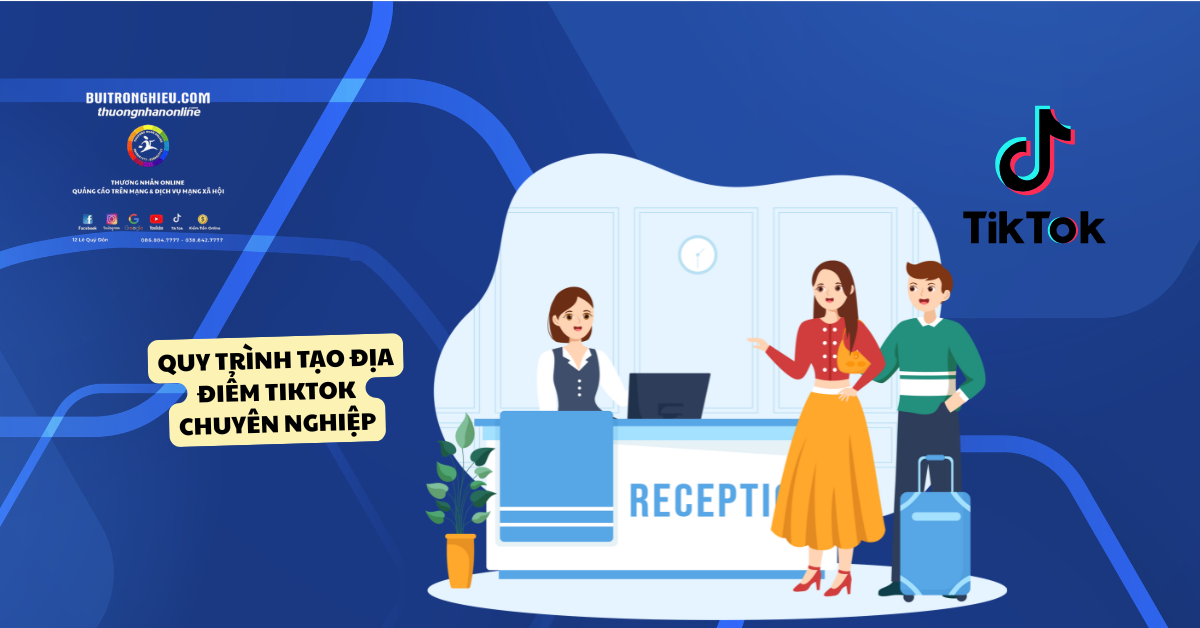 tạo địa điểm trên TikTok