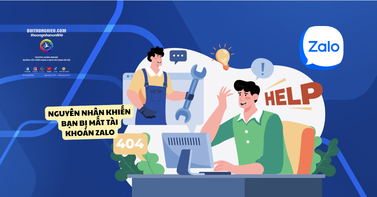 dịch vụ lấy lại tài khoản zalo uy tín
