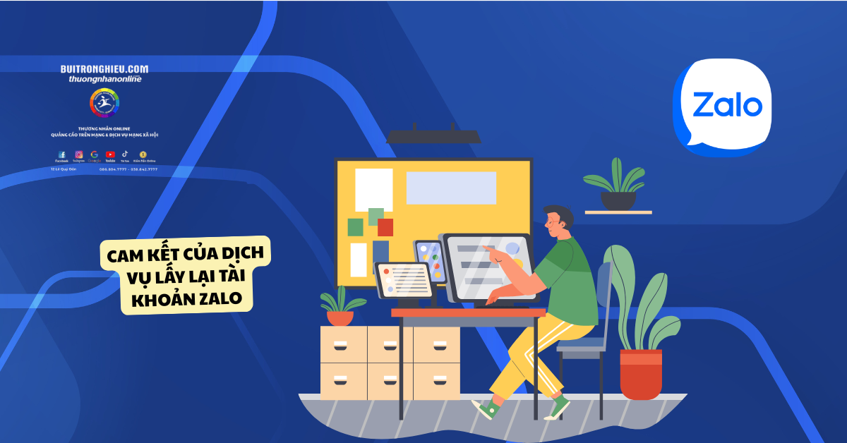 dịch vụ lấy lại tài khoản zalo bảo mật