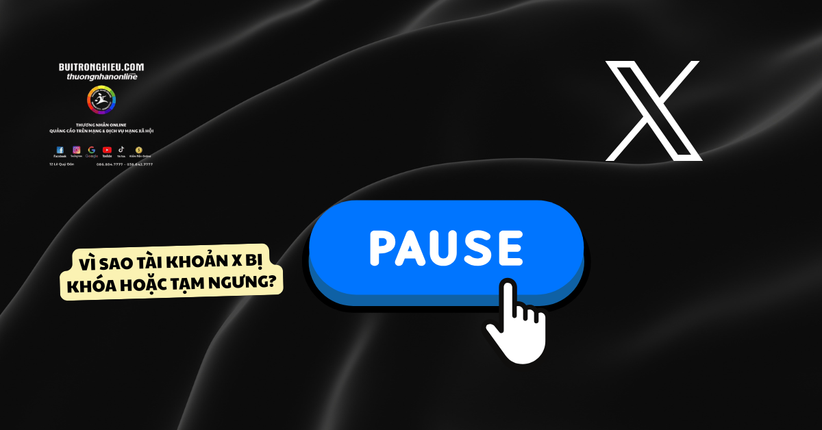 dịch vụ khôi phục tài khoản x