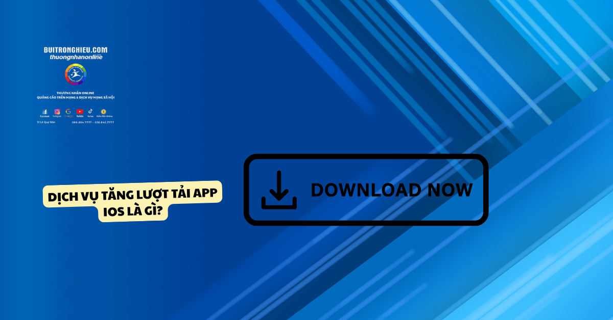 Dịch vụ tăng lượt tải app iOS uy tín