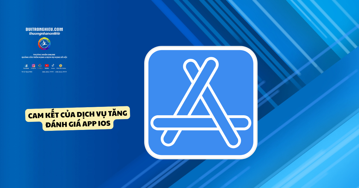 dịch vụ tăng đánh giá app ios uy tín giá tốt