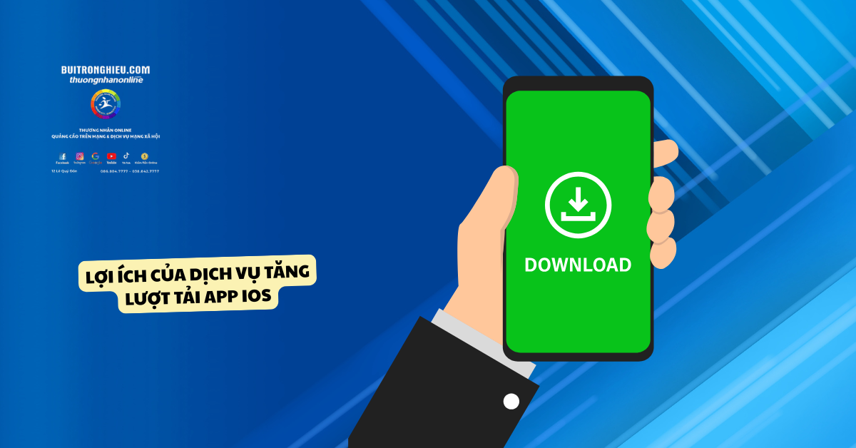 dịch vụ tăng lượt tải ios uy tín