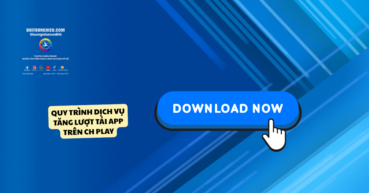 dịch vụ tăng lượt tải app trên ch play giá tốt