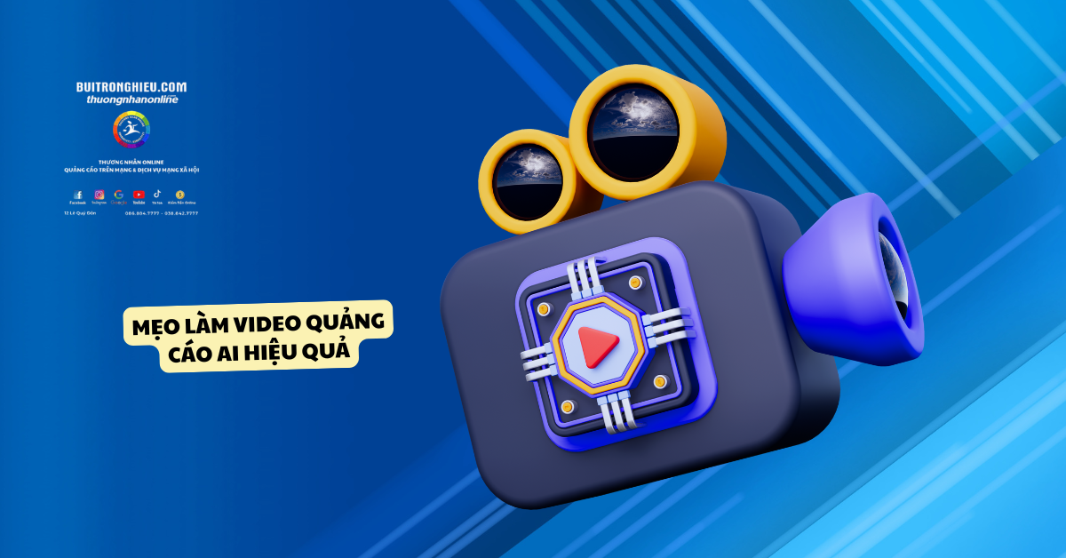 cách làm video quảng cáo bẳng ai mới nhất