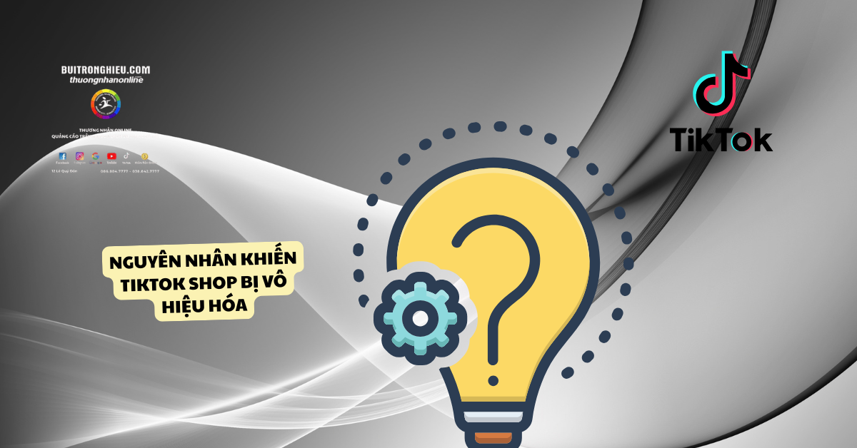 dịch vụ mở khóa tiktok shop bị vô hiệu hóa