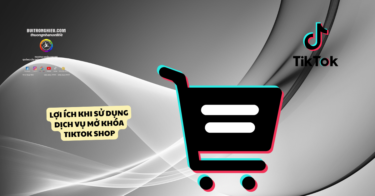 dịch vụ mở khóa tiktok shop bị vô hiệu hóa uy tín