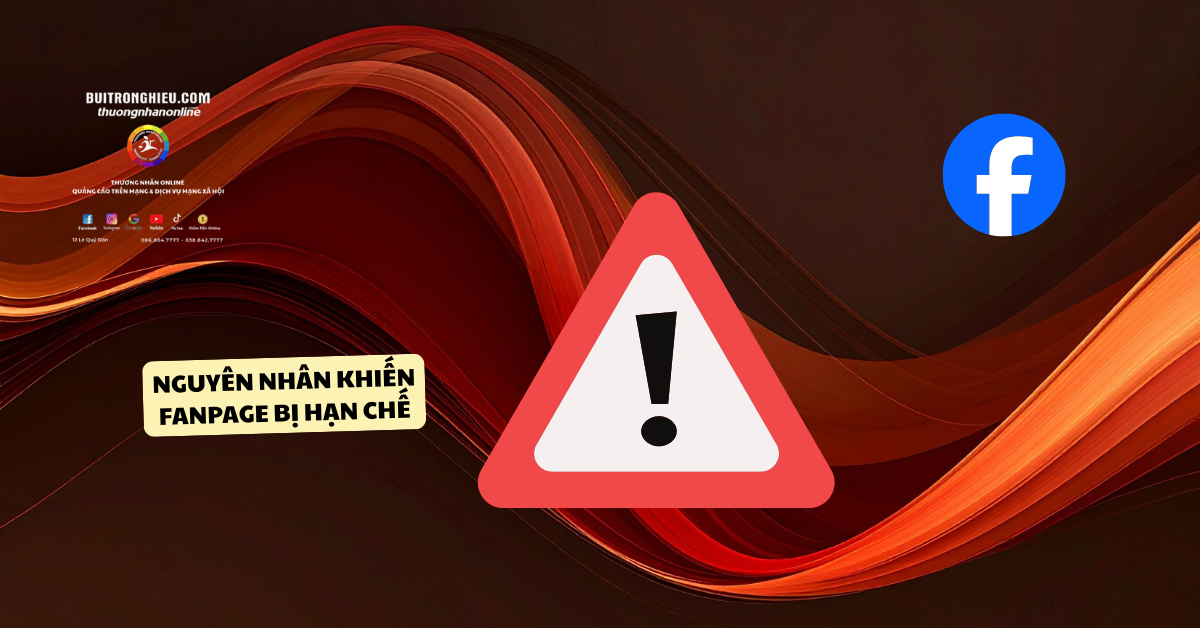 dịch vụ mở khóa fanpage bị hạn chế uy tín