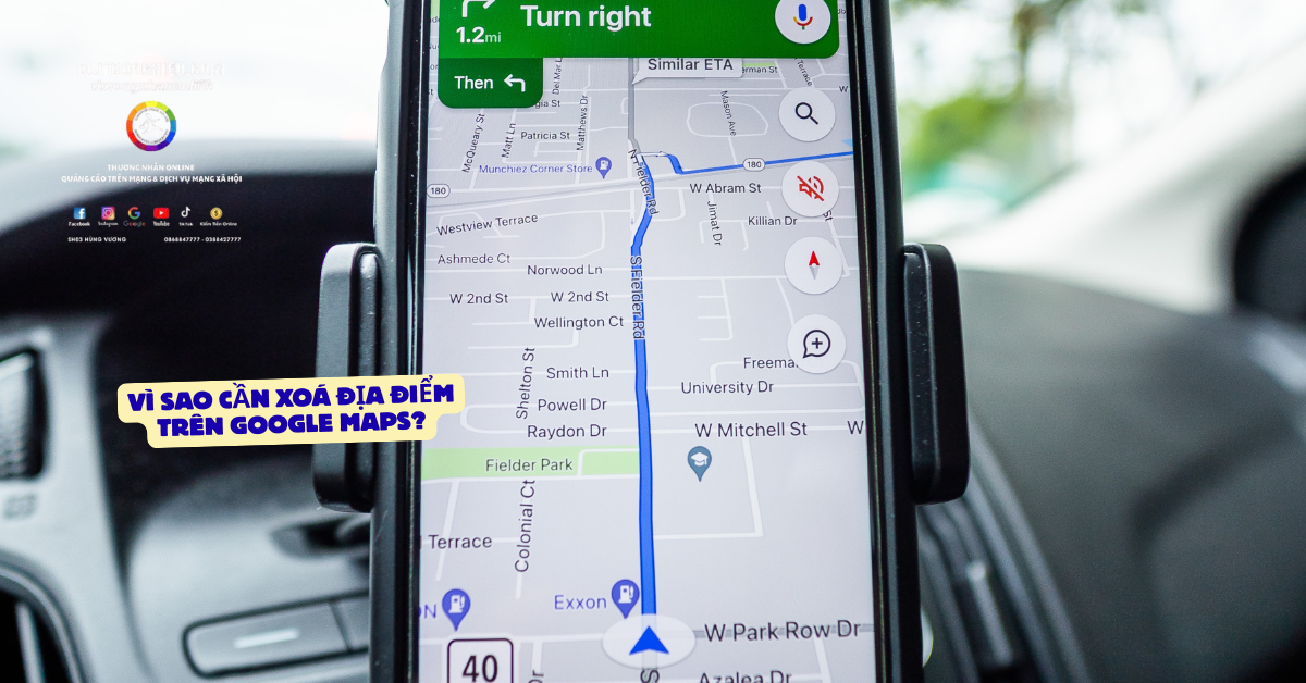 dịch vụ xóa địa điểm google maps
