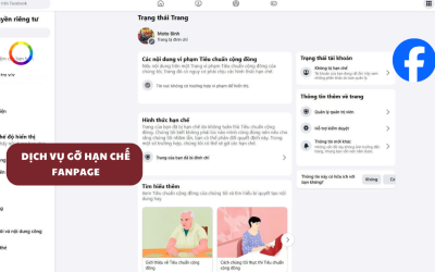Dịch Vụ Gỡ Hạn Chế Fanpage Uy Tín – Khôi Phục Trang Của Bạn Nhanh Chóng